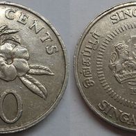 Singapur 50 Cents 1991 ## Be3