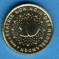 Niederlande 10 Cent 1999 Bankfrisch aus Rolle