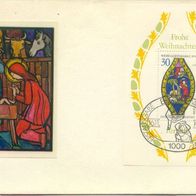 Berlin (West) FDC Mi. Nr. 528 (3) Block 5 Weihnachten 1976 <