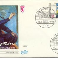 Berlin (West) FDC Mi. Nr. 678 (1) Moderne Gemälde - Pechstein <