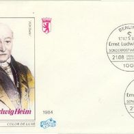 Berlin (West) FDC Mi. Nr. 723 (2) Dr. Ernst Ludwig Heim, <