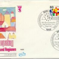 Berlin (West) FDC Mi. Nr. 758 (2) Europatag der Gemeinden und Regionen <