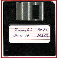Diskette (1) - Finanztest Steuer 96 - Version 2.3
