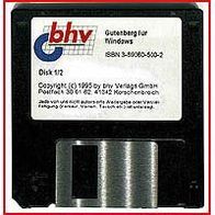 Diskette - Gutenberg für Windows - Disk 1