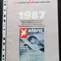 Nr. 40 1987 50 Jahre das Beste vom Stern