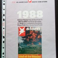 Nr. 41 1988 50 Jahre das Beste vom Stern