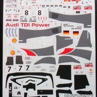 Decal Audi R10 TDI 1:24