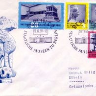 DDR FDC Mi. Nr. 742 + 743 + 744 + 745 Zurückgeführte Kunstschätze <