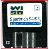 Diskette - Wiso Sparbuch 94/95 - für Windows und DOS - Disk 2