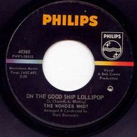 Wonder Who?-On the good ship lollipop (Four Seasons)