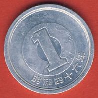 Japan 1 Yen 1971