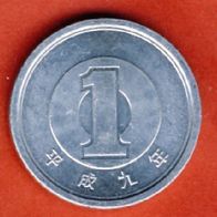 Japan 1 Yen 1997