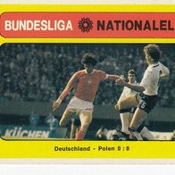 Americana Bundesliga / Nationalelf Deutschland - Polen Nr 256