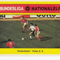 Americana Bundesliga / Nationalelf Deutschland - Polen Nr 257