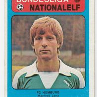 Americana Bundesliga / Nationalelf Manfred Lenz FC Homburg Nr 396