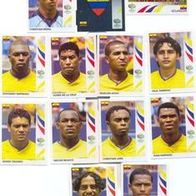 Panini WM 2006 Sticker Ecuador versch. 74-90