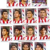 Panini WM 2006 Sticker Paraguay versch. 112-130