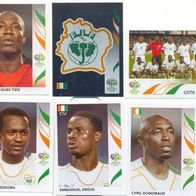 Panini WM 2006 Sticker CIV 188-189-190-192-193-202