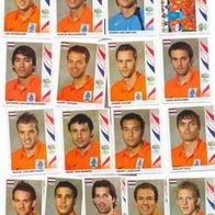 Panini WM 2006 Sticker Niederlande versch. 226-243
