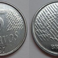 Brasilien 5 Centavos 1997 ## Le2