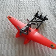 Ü-Ei: rotes Wasserflugzeug (T#)