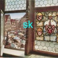 AK Universitätsstadt Tübingen Rathaus Marktplatz 1973