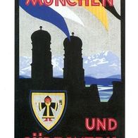 80331 München Michel-Künstler-Bildpostkarte Int. Briefmarkentage März 2002