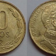 Chile 10 Pesos 1992 ## S12