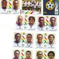 Panini WM 2006 Sticker Ghana versch.311-320