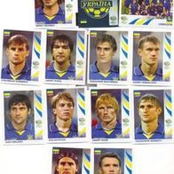 Panini WM 2006 Sticker UKR versch. 550- 567