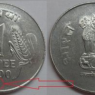 Indien 1 Rupee 2000 (Mumbai) ## S5