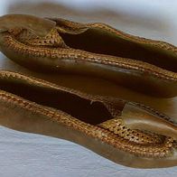 Orientalische Schnabelschuhe, Leder, Größe 40/41