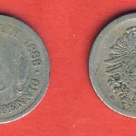 Kaiserreich 5 Pfennig 1888 E