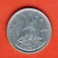Kanada 10 Cents 1975