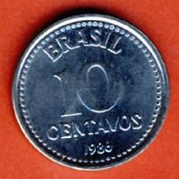 Brasilien 10 Centavos 1986