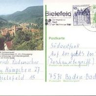 Bildpostkarte 7297 Alpirsbach Bielefeld 1982