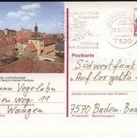 Bildpostkarte 8600 Bamberg 7320 Göppingen Hohenstaufen
