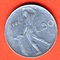 Italien 50 Lire 1966