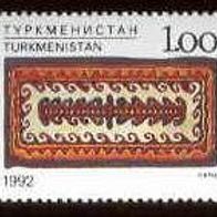 Turkmenistan 1992. MiNr. 12: Kunsthandwerk