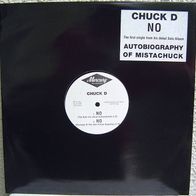12" Chuck D - No (MELP 106-1 / Mercury Promo USA)