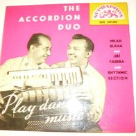 Milan Blaha and Jiri Fabera with Rhythmic Section - The Accordion Duo 45 EP 7"