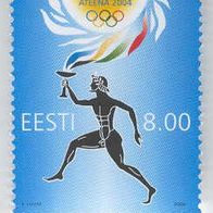 Estland 2004. MiNr. 493: Olympische Sommerspiele, Athen