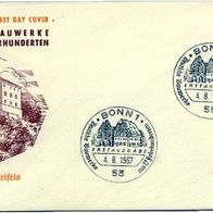 Bundesrepublik FDC Mi. Nr. 494 (1) Deutsche Bauwerke - Burg Trifels i.d. Pfalz <