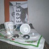 Teetasse + Porzellan & Zubehör + 6 Teile + NEU !!! + +