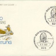 Bundesrepublik FDC Mi. Nr. 602 (1) 350 Jahre Soleleitung <