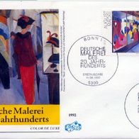 Bundesrepublik FDC Mi. Nr. 1618 (1) Deutsche Malerei: August Macke <