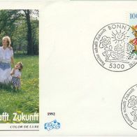 Bundesrepublik FDC Mi. Nr. 1621 (1) Familie schafft Zukunft - Kinderzeichnung <