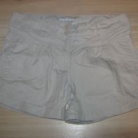 superschöne Shorts / Kurze Hose Clocckhouse C&A Gr. 36 beige (0817)