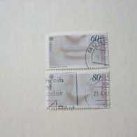 Bund Nr. 1278-79 gestempelt Europamarken