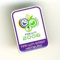 FIFA WM 2006 Hamburg Anstecker Pin Ansteckpin :